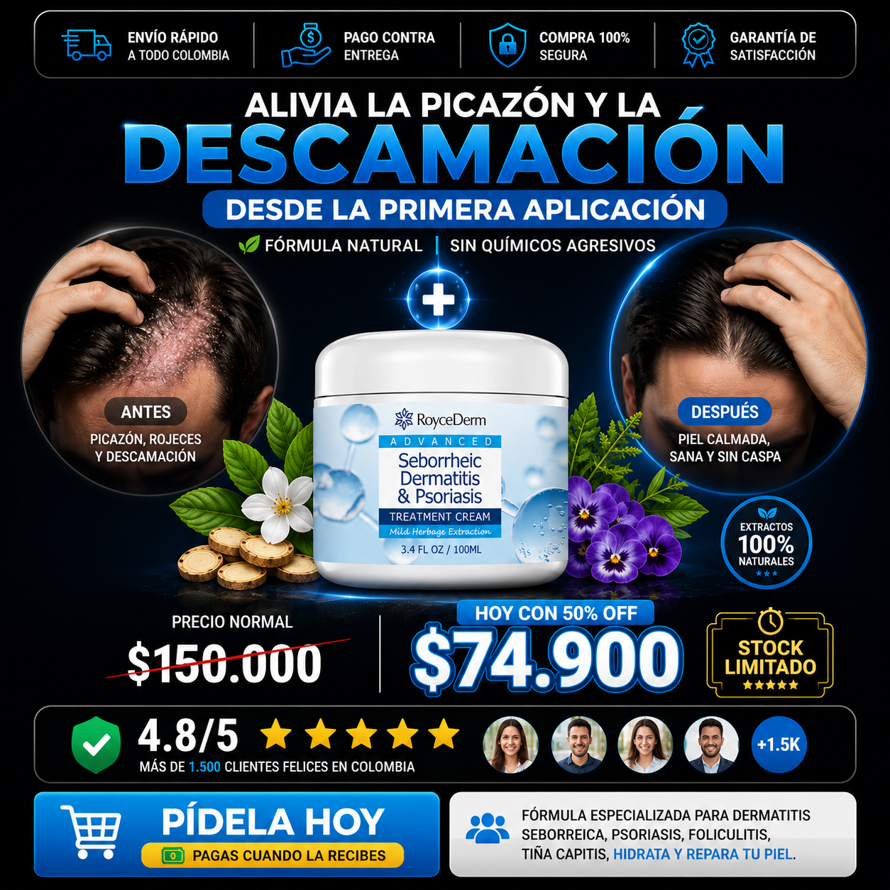 Roycederm Crema 100gr Obsequio
