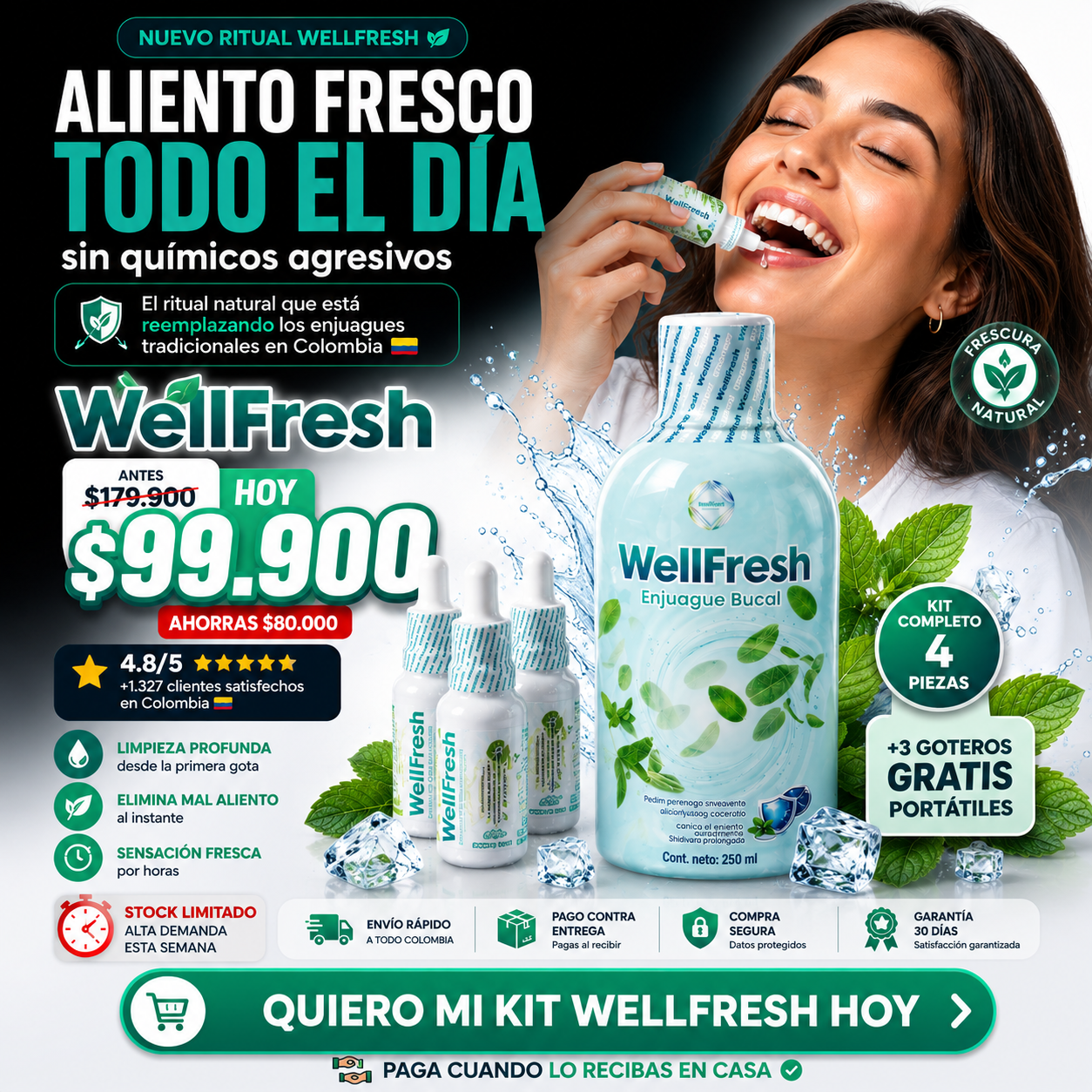 WellFresh: Profundiza tu limpieza Bucal
